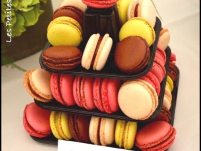 Macarons chocolat tonka