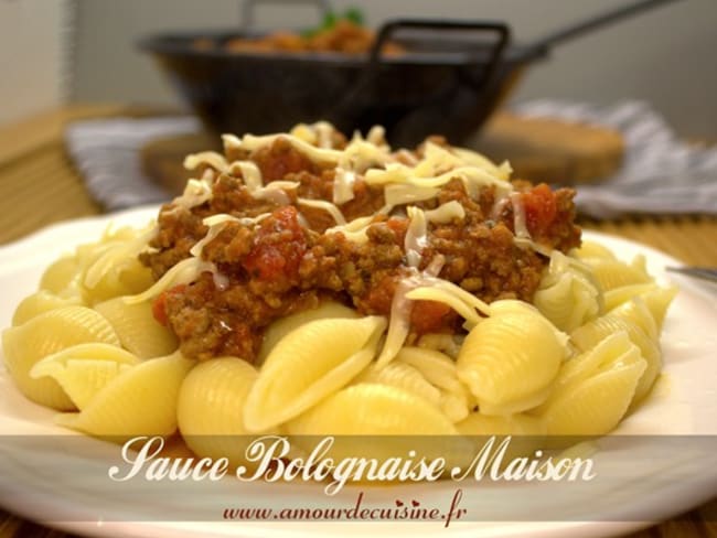 sauce bolognaise maison