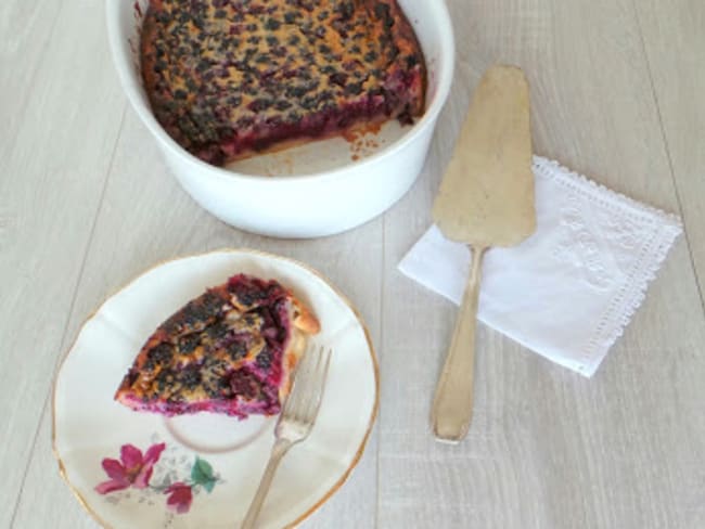 Clafoutis aux mûres