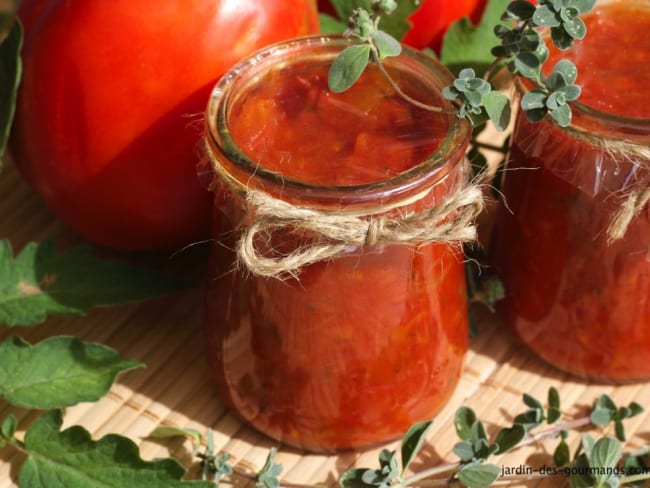 Ma sauce tomate provençale faite maison