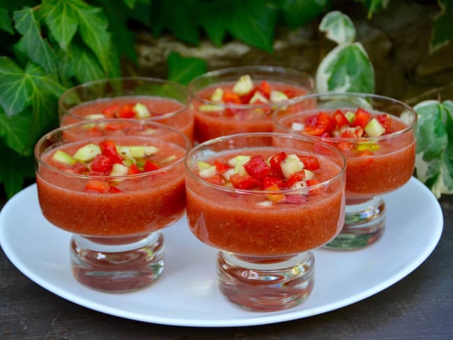 Quand il fait beau... C'est gaspacho !