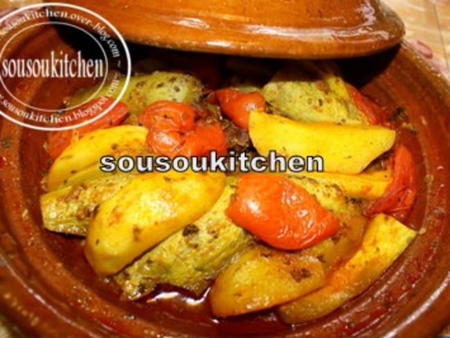 Tajine de viande et courge