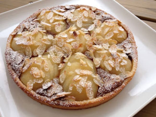 Tarte au Praliné et aux poires