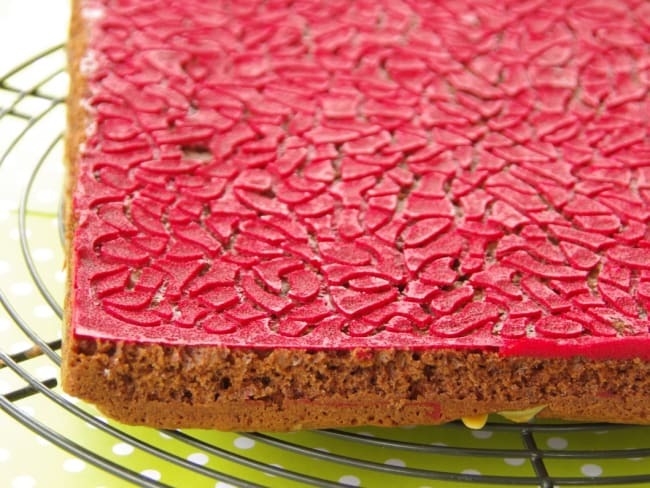 Brownie aux fruits rouges et amandes