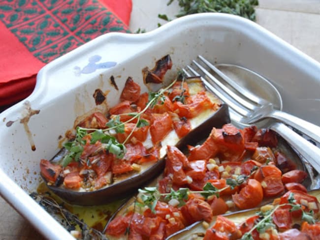 Aubergines à la sarde