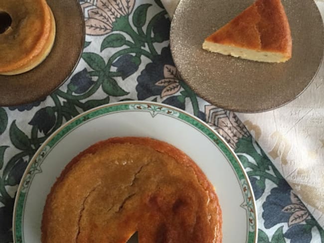 Le gâteau malélevé d'Elisabeth, patate douce et coco