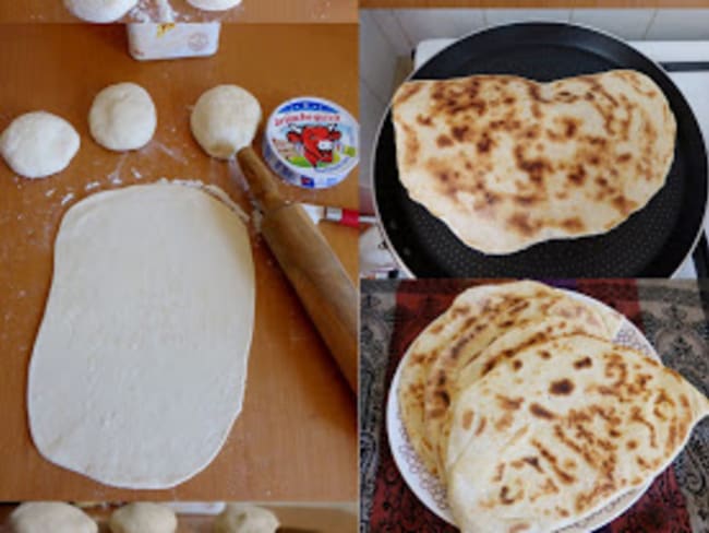 Cheese naans