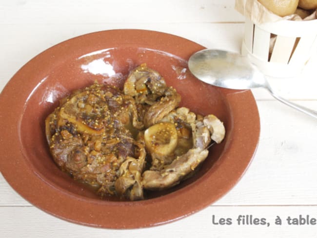 Tanjia de jarret de veau