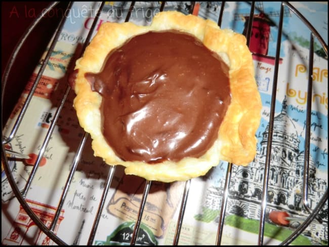 Tartelettes au chocolat et citron vert