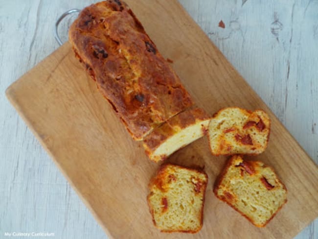 Cake au chorizo