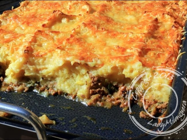 Hachis parmentier d'après le Chef Cyril Lignac