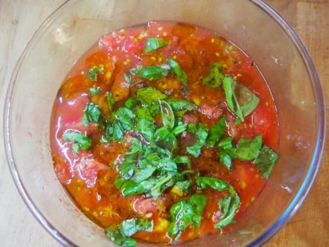 Gaspacho de tomates