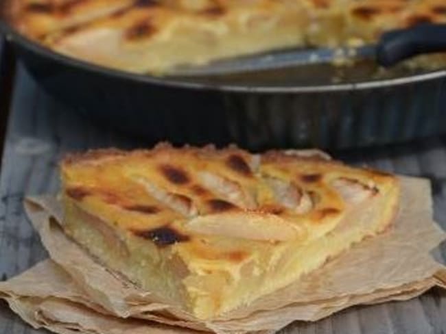 tarte aux pommes alsacienne