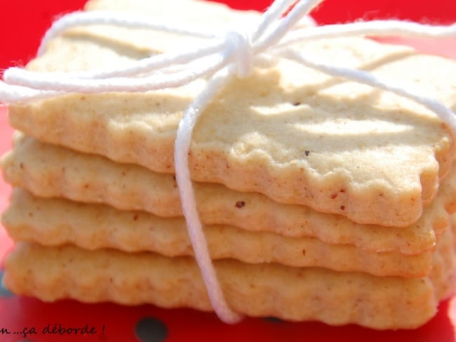 Petits beurres à la purée d'amande