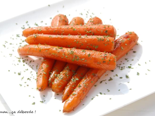 Carottes glacées aux épices