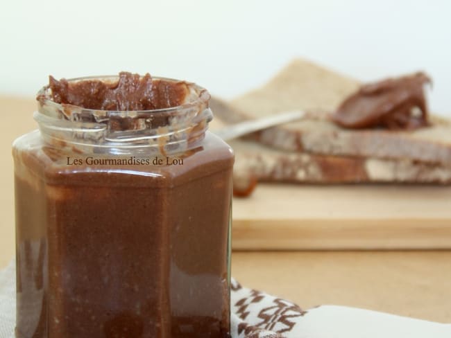 Pâte à tartiner chocolat noisettes de Christophe Michalak