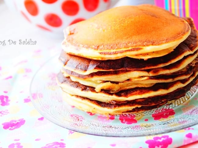 Pancakes vegan sans oeufs, sans lait et sans beurre