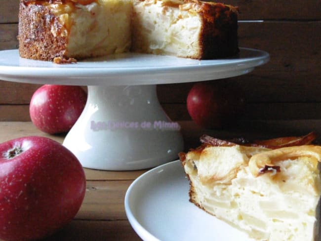 Gâteau-flan aux pommes