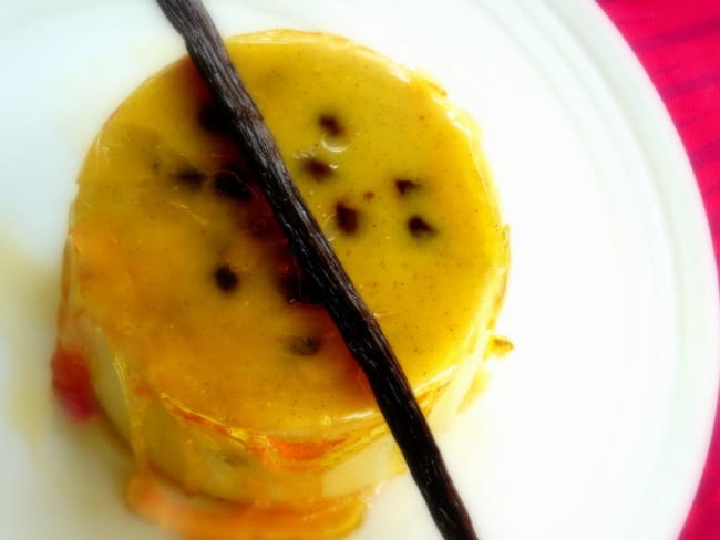 Gâteau de semoule au lait vanillé pour bébé