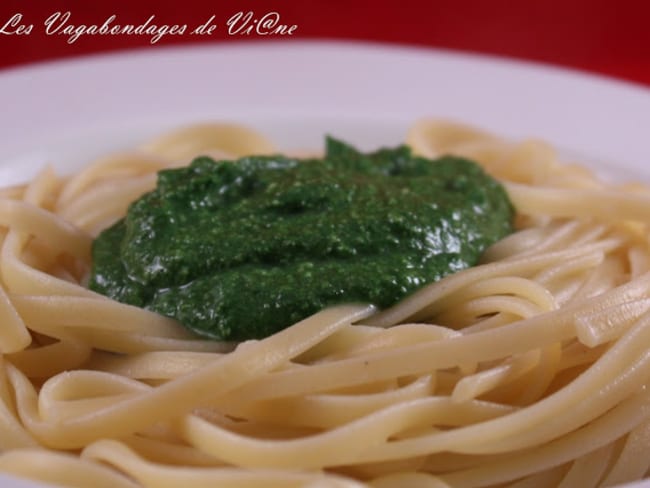 Pesto d'orties aux noix de cajou