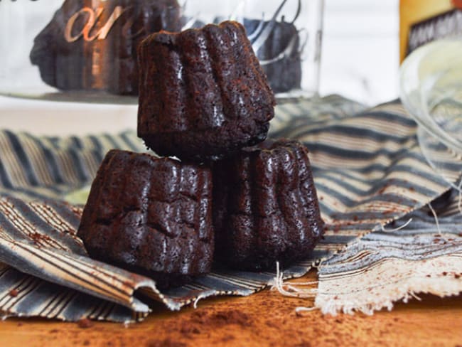 Cannelés au chocolat