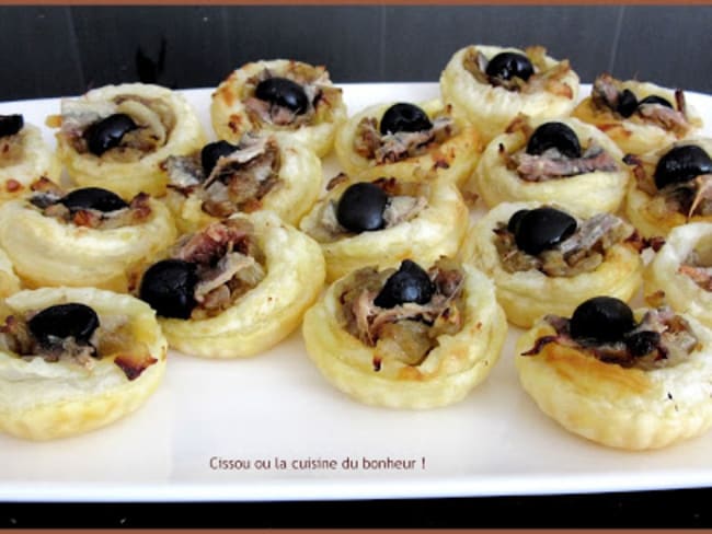 Mini pissaladière