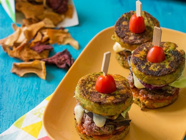 Mini burgers de légumes