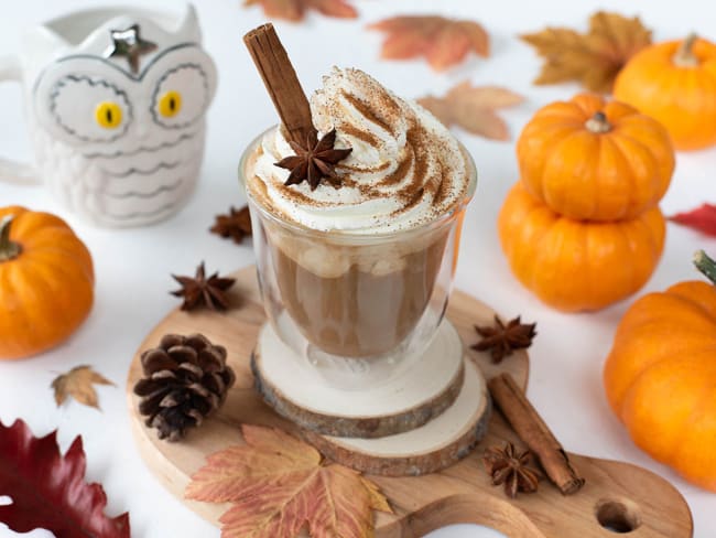 Pumpkin spice latte : à déguster idéalement l'automne !