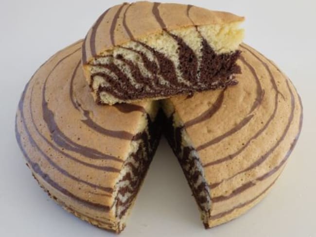 Zebra cake