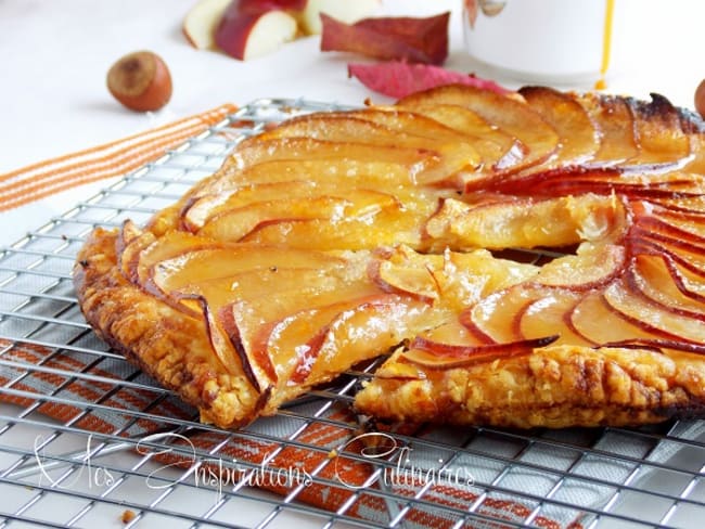 tarte aux pommes fine