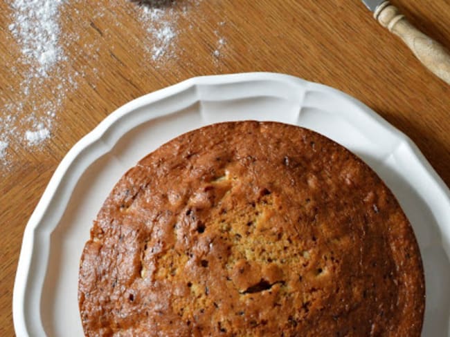 Gâteau aux noix, aux noisettes et au café