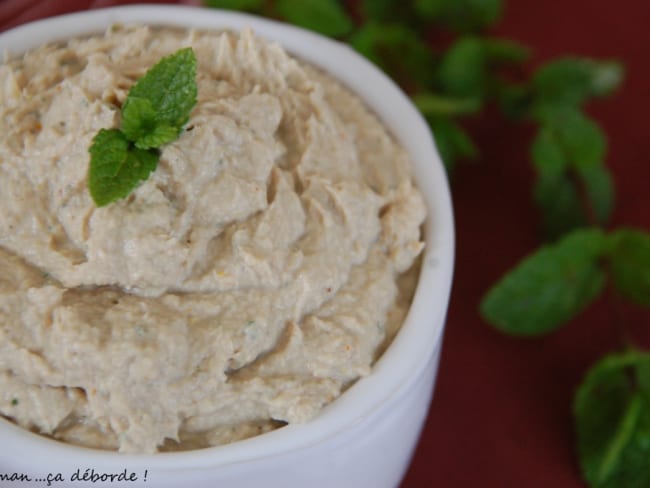 Rillettes de maquereau, curry et menthe