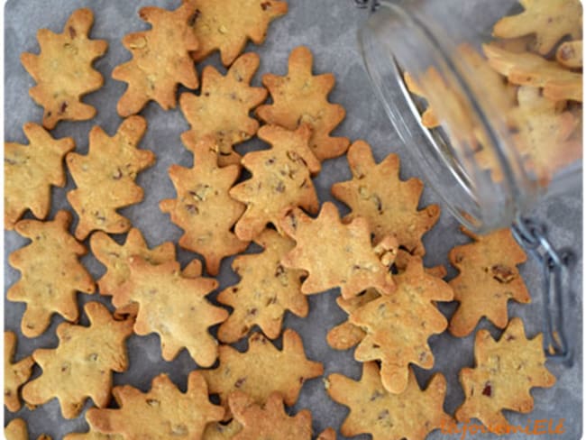 Biscuits aux noix de pécan et sirop d'érable