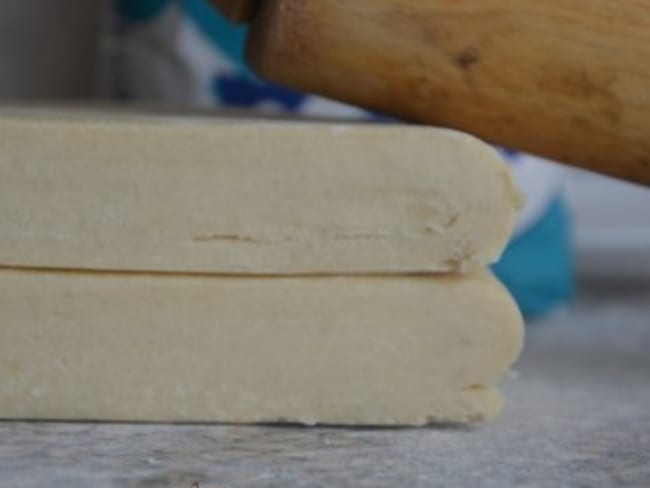 Pâte feuilletée inversée pour mille-feuilles ou galettes