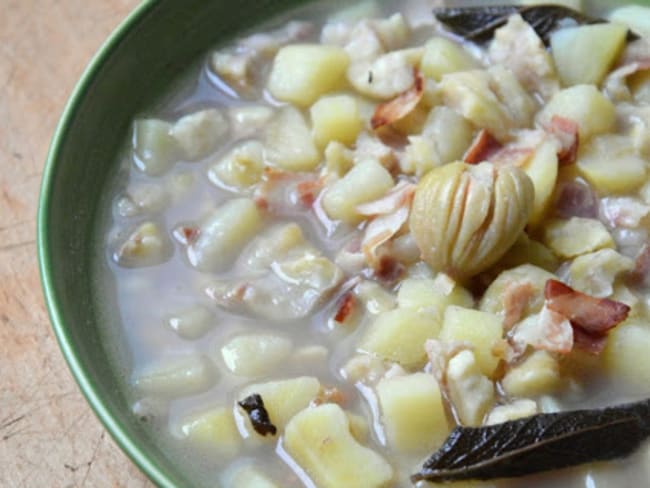 Soupe de châtaignes comme en Sardaigne