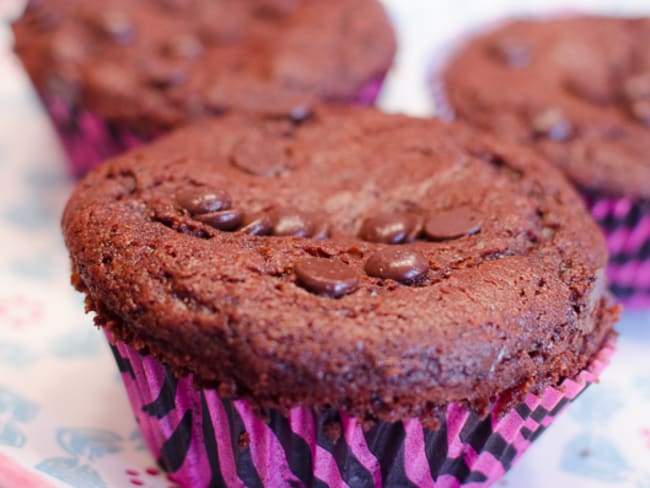 Muffins tout chocolat