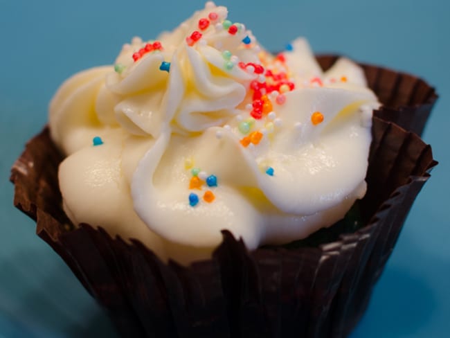 Rainbow cupcakes