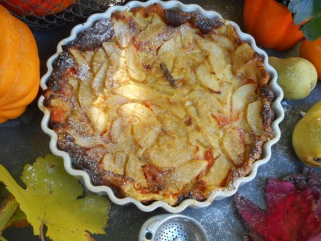 Clafoutis courge poires