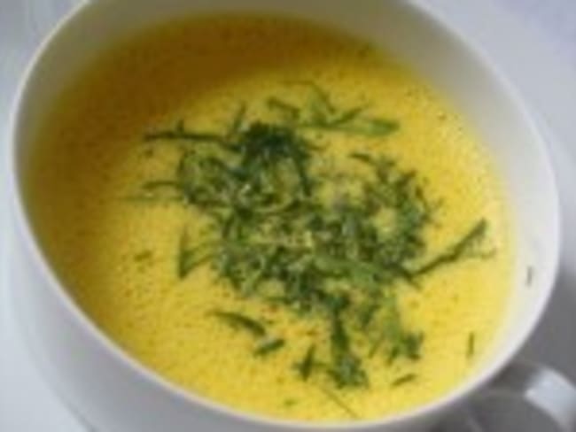 Velouté de carottes au gingembre