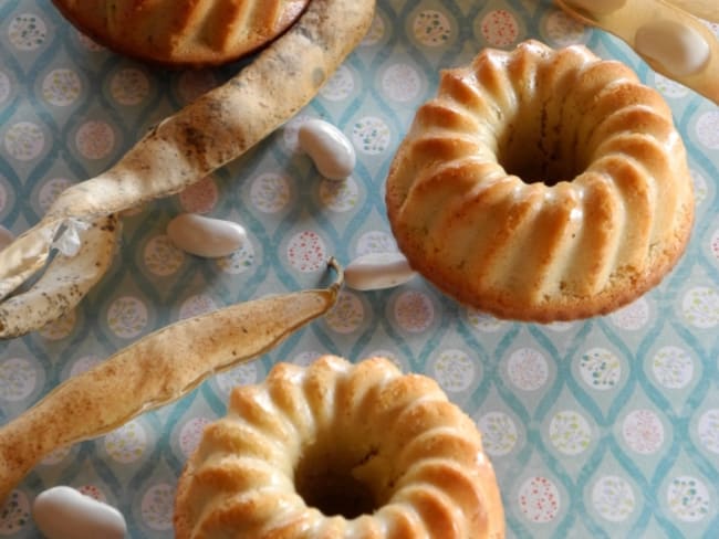 Petits gâteaux au Haricot Tarbais et à la cannelle