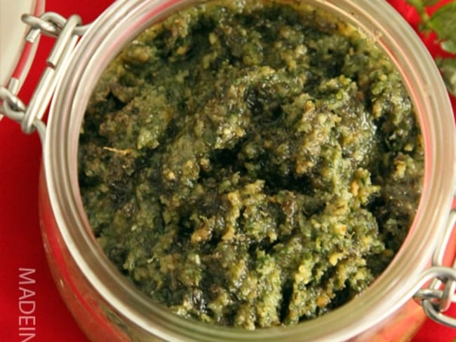 Pesto de menthe