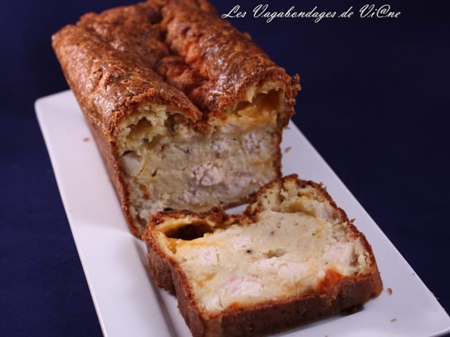 Cake au poulet et chou-fleur