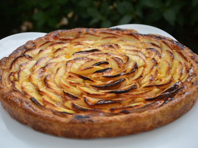 Tarte aux pommes et coings