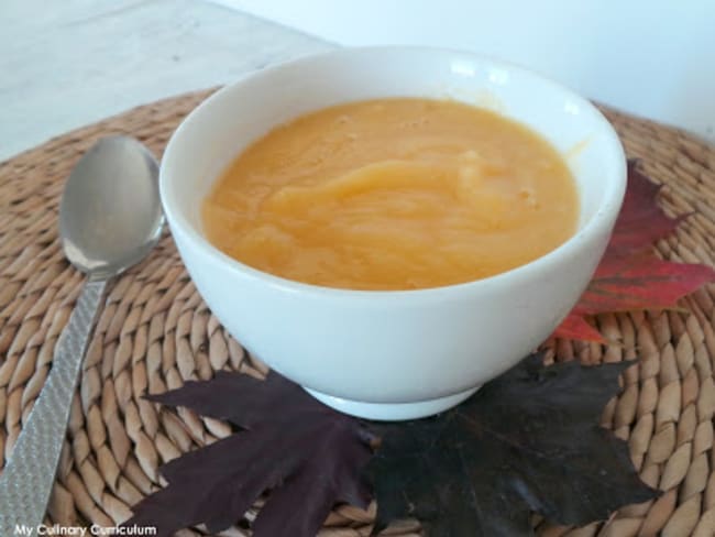 Velouté de butternut et panais