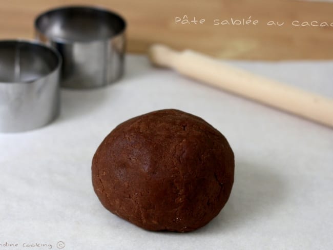 Pâte sablée au chocolat