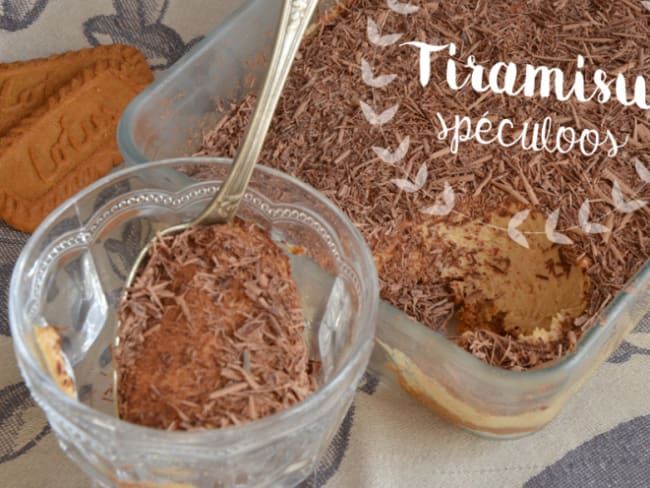 Tiramisu spéculoos