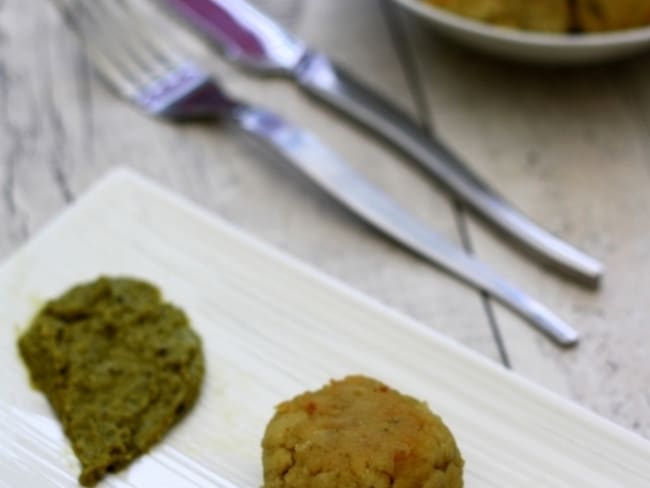 Boulettes au poulet et pesto