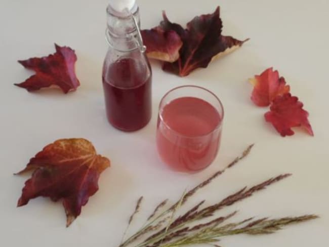 Sirop de framboises