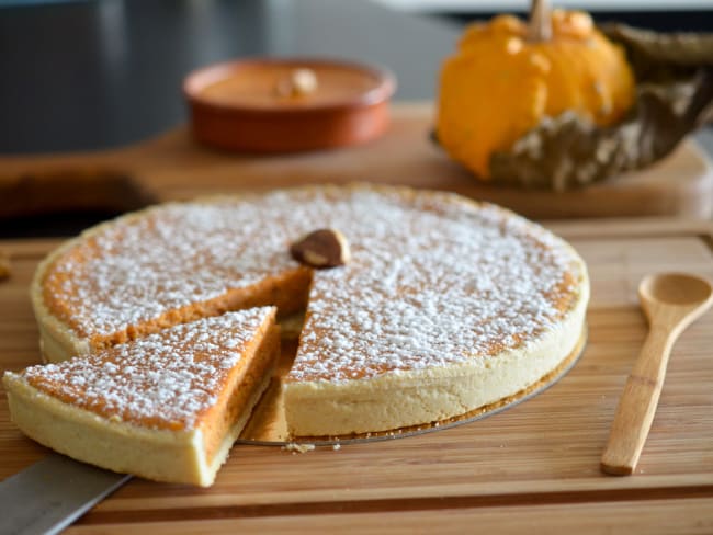 Tarte au potiron épicée pour Thanksgiving ou Halloween