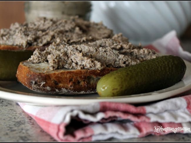 Paté végétal à la sauge et au paprika.